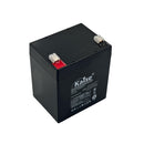 KAISE KB1250 Rechargeable dry battery 12v 5Ah for UPS, fence panels, alarm and fire, etc.