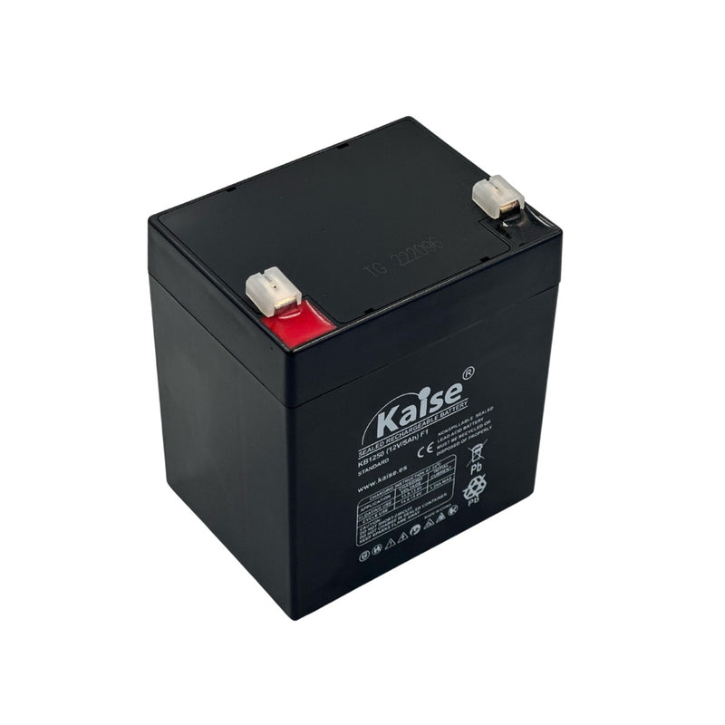 KAISE KB1250 Rechargeable dry battery 12v 5Ah for UPS, fence panels, alarm and fire, etc.