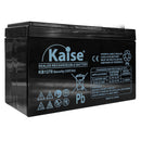 KAISE KB1270 Rechargeable dry cell battery 12v 7Ah for UPS, emergency lights, fence panels, alarm and fire