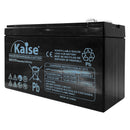 KAISE KB1270 Rechargeable dry cell battery 12v 7Ah for UPS, emergency lights, fence panels, alarm and fire