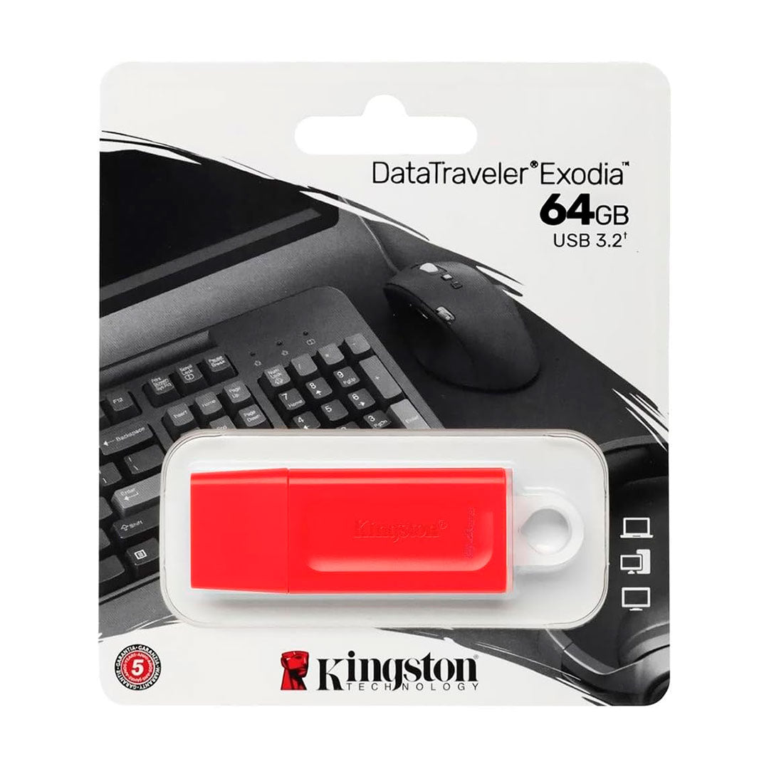 KINGSTON KC-U2G64-7GR EXODIA Memoria USB 3.2 64GB