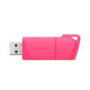 KINGSTON KC-U2L128-7LN Memoria Flash, USB, DataTraveler Exodia M, 128GB, interfaz: USB 3.2 Gen1, Rosado