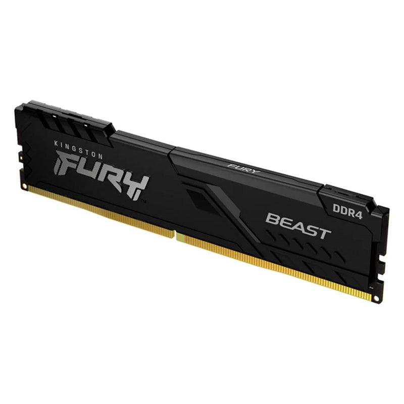 KINGSTON KF432C16BB/16 - MEMORIA RAM KINGSTON FURY BEAST, 16GB, DDR4, 3200 MHZ, PC4-25600, CL16, 1.35V.