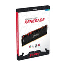 KINGSTON KF432C16RBA/8 - MEMORIA RAM 8GB DDR4 FURY RENEGADE RGB BUS 3200MHz BLACK