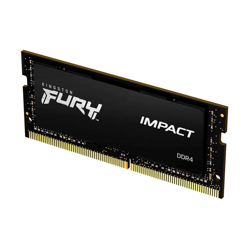 KINGSTON KF432S20IB/8 - Memoria Ram SODIMM Kingston Fury Impact 8GB, DDR4 3200 MHz PC4-25600 CL20 1.2V.