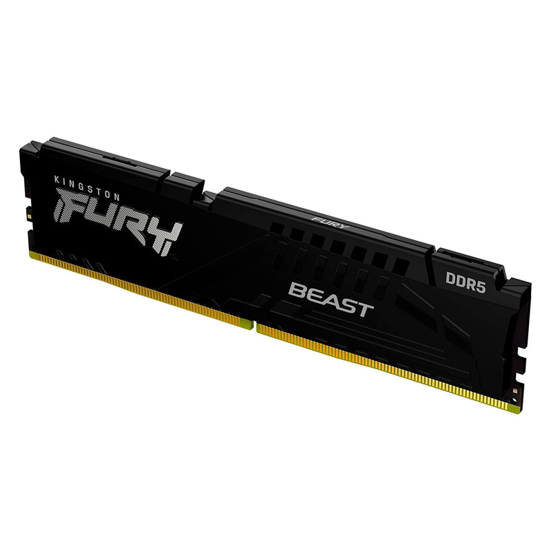 KINGSTON KF552C40BB-8 - Memoria Ram Kingston Fury Beast 8GB DDR5-5200MHz PC5-41600, CL40 1.25V 288-Pines XMP 3.0