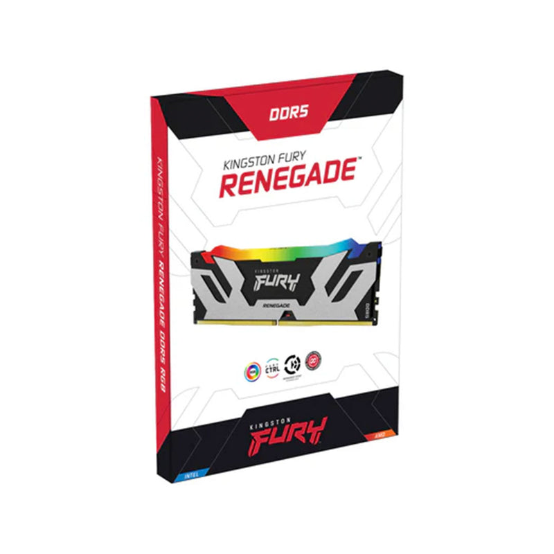 KINGSTON KF564C32RSA-16 - Memoria Ram Kingston Fury Renegade 16GB DDR5 6400 MHz PC5-51200 CL32 1.4V RGB.