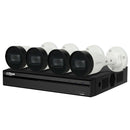 DAHUA KIT-NVR4CH-4BUL Kit Cámaras de Seguridad IP POE Full HD 2MP: NVR 4CH y 4 cámaras exterior
