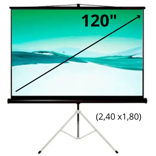 Klip Xtreme KPS-104 Ecran Pantalla de proyección con trípode 120" (305cm)