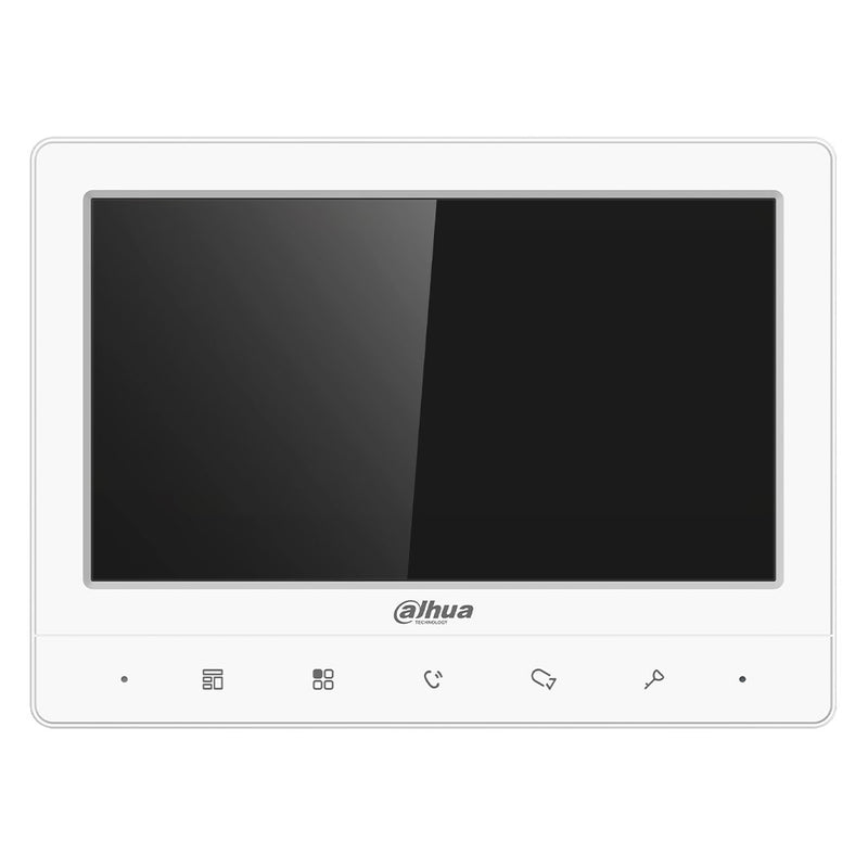 DAHUA KTA02M, Kit Videoportero Analógico HD Pantalla 7" Frente de Calle Metal