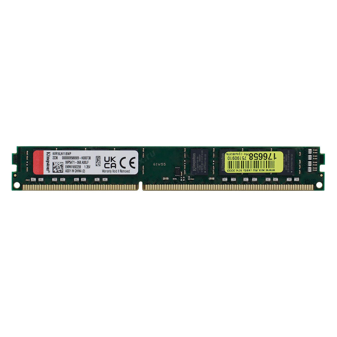 KINGSTON KVR16LN11/8WP Memoria RAM 8GB DDR3 1600MHZ PC3-12800