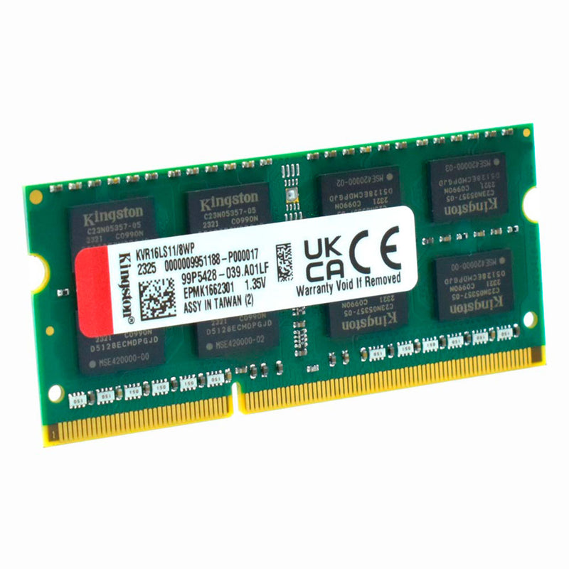 KINGSTON KVR16LS11/8 - MEMORIA SODIMM KINGSTON DDR3 8GB/1600MHZ