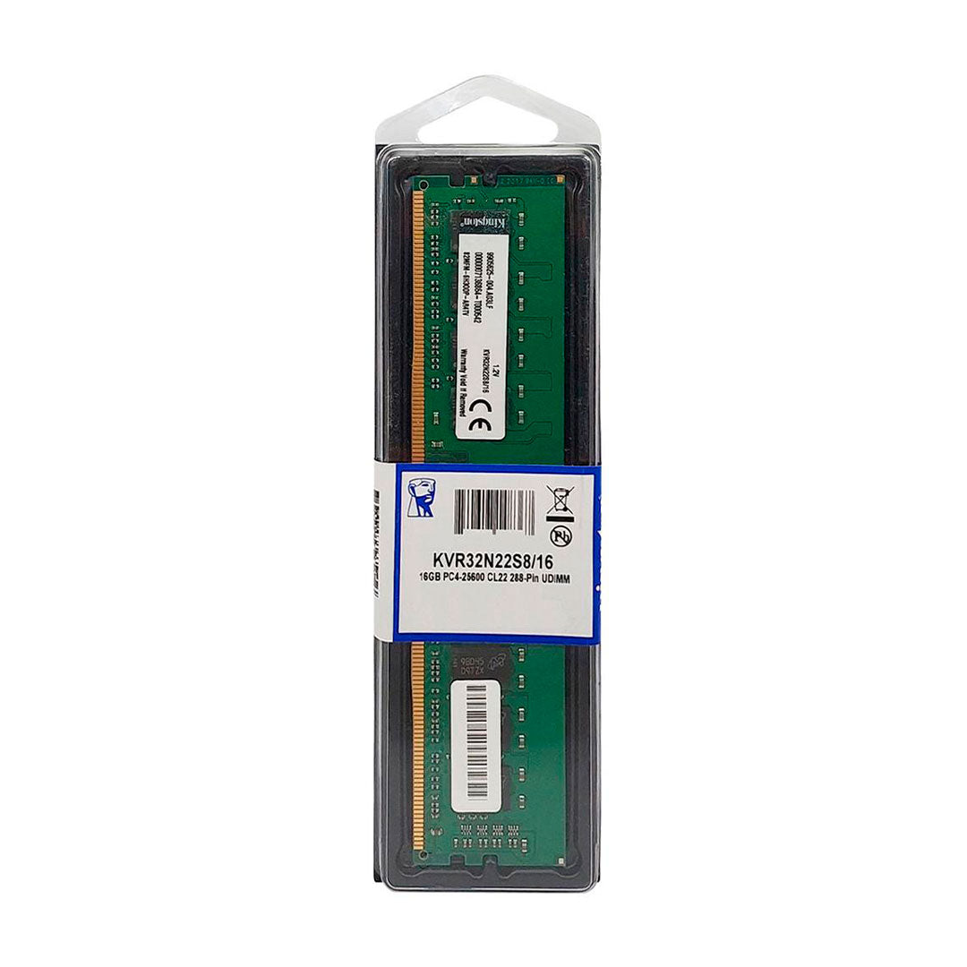 KINGSTON KVR32N22S8/16 Memoria RAM 16GB DDR4 UDIMM 3200MHz CL22