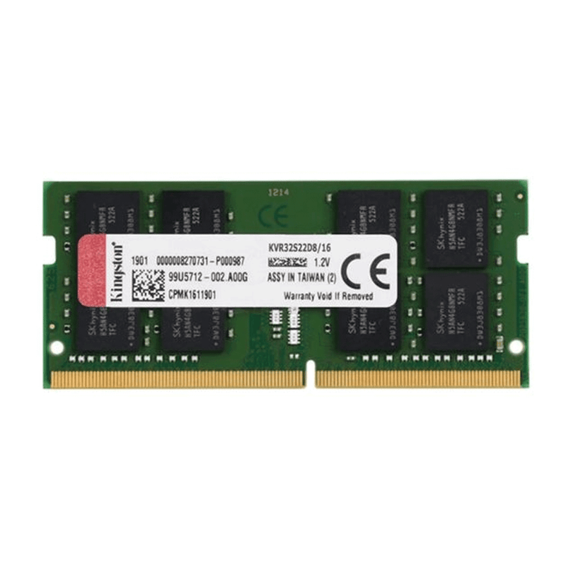 KINGSTON KVR32S22D8/16WP Memoria SODIMM 16GB DDR4 3200Mhz CL22, 1.2V, 2Rx8