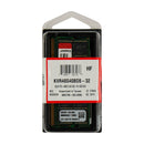 KINGSTON KVR48S40BD8-32 - Kingston SODIMM Ram Memory 32GB DDR5-4800MHz CL40 1.1V 262-pin Non-ECC. 