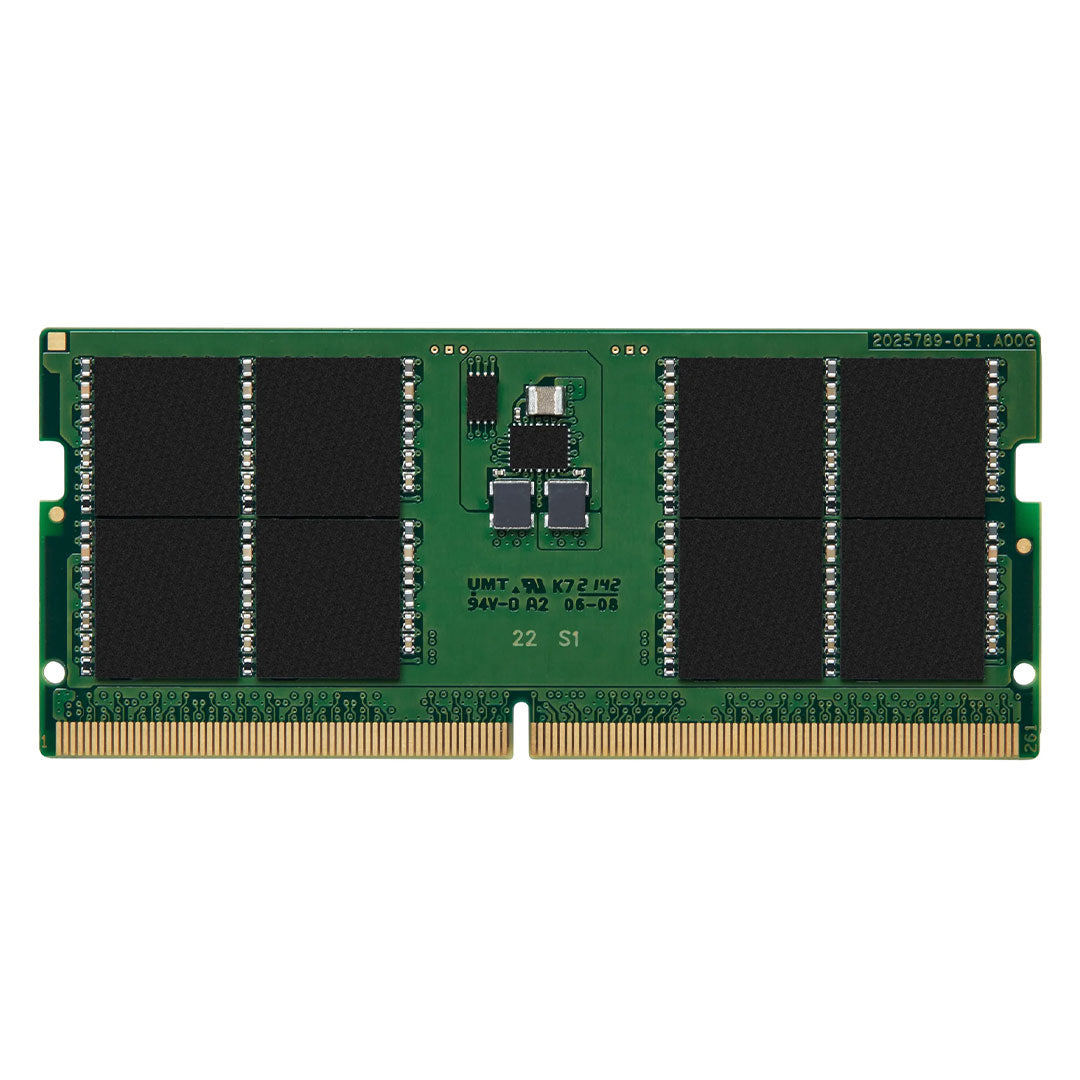 KINGSTON KVR48S40BD8/32 - Memoria Ram SODIMM Kingston 32GB DDR5-4800MHz CL40 1.1V 262-pin Non-ECC.