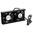 SATRA 1111050001 Kit de 2 ventiladores para armário de parede