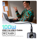 UGREEN L509 35512 Cable de Carga Rápida USB-C a USB-C-PD 100W 2m