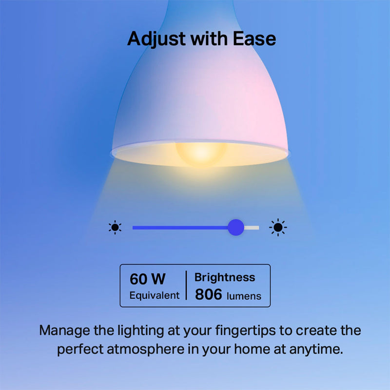 TP-LINK TAPO L530E, Foco Led Inteligente WIFI Multicolor regulable 806 lúmenes