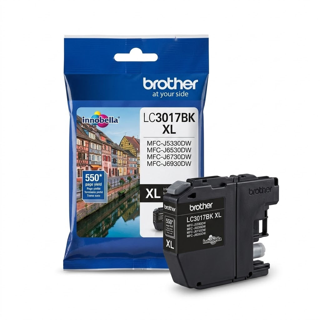 BROTHER LC3017BK Cartucho de Tinta Color Negro 550 Paginas