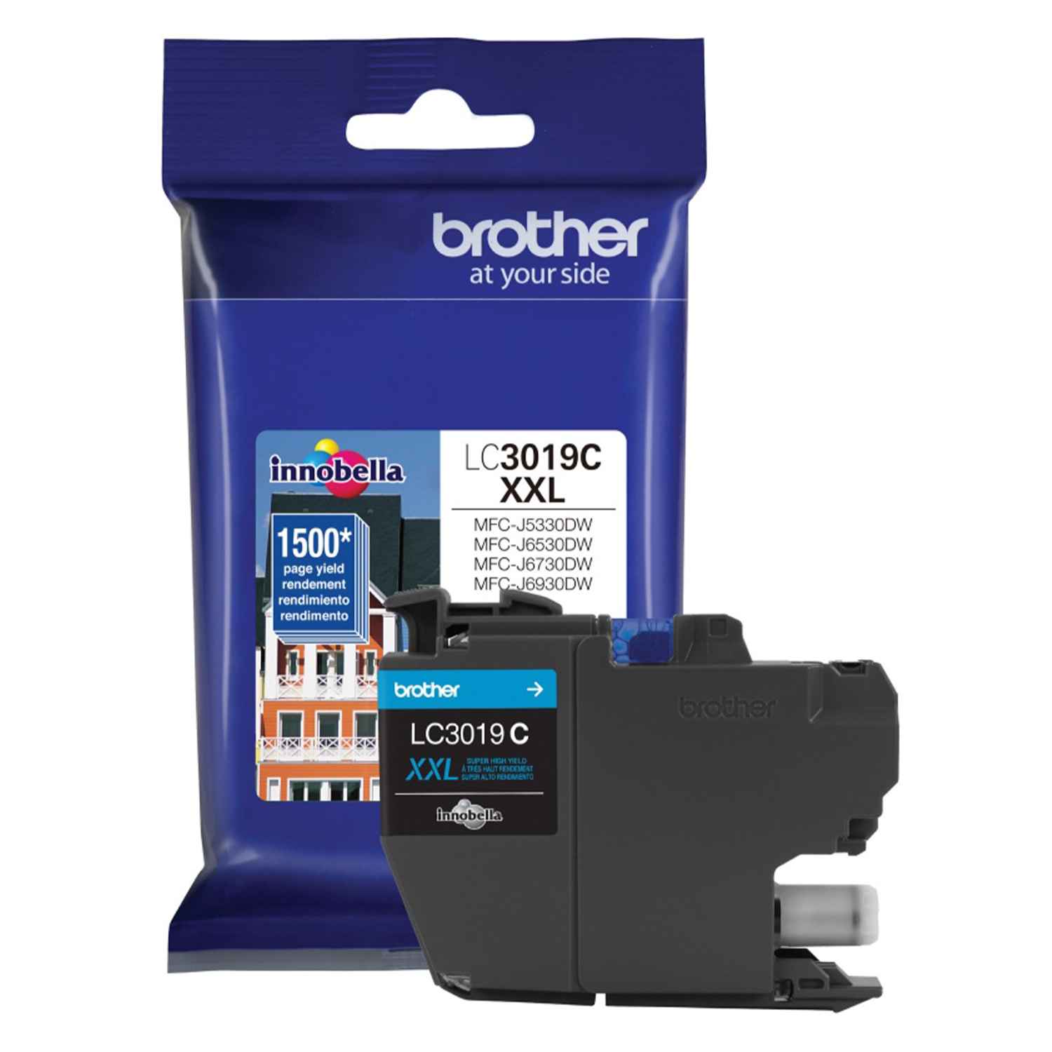 BROTHER LC3019C Cartucho de Tinta Color Cyan 1500 Paginas