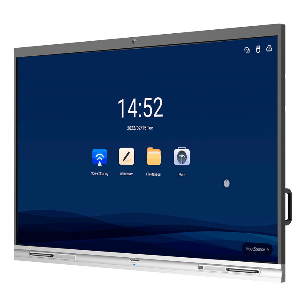 DAHUA LCH65-MC410-B Pizarra Interactiva WIFI 65" Ultra HD 4K con Cámara Micrófono Doble Banda Android