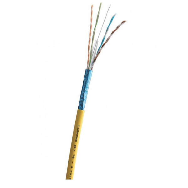 LEGRAND LE-032778, Cable F/UTP CAT 6A LSZH-1 23AWG Rollo x 500mts amarillo