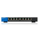 Switch gerenciável Gigabit Ethernet LINKSYS LGS308, 8 portas 10/100/1000 Mbps, 16 Gbit/s, 8000 portas
