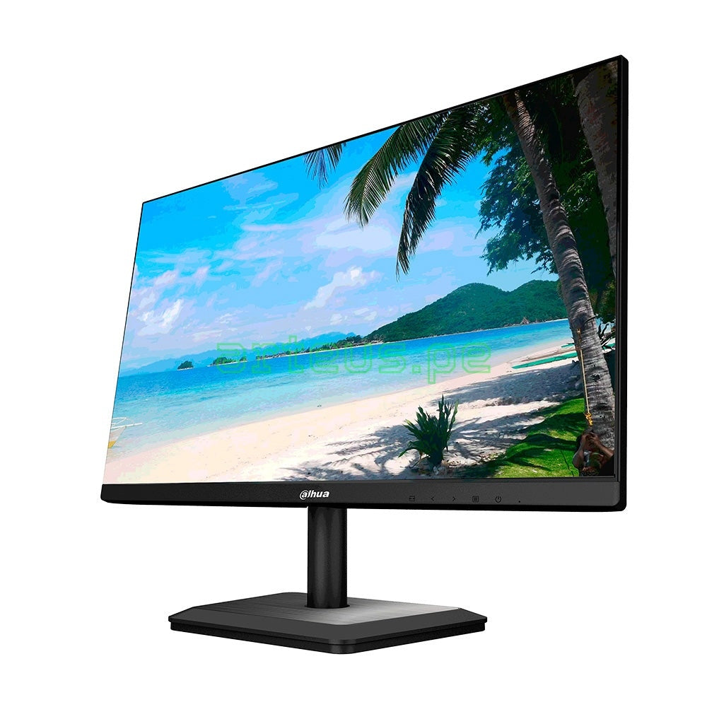 Monitor Dahua LED de pantalla plana, diseño moderno, ideal para computadoras y oficina