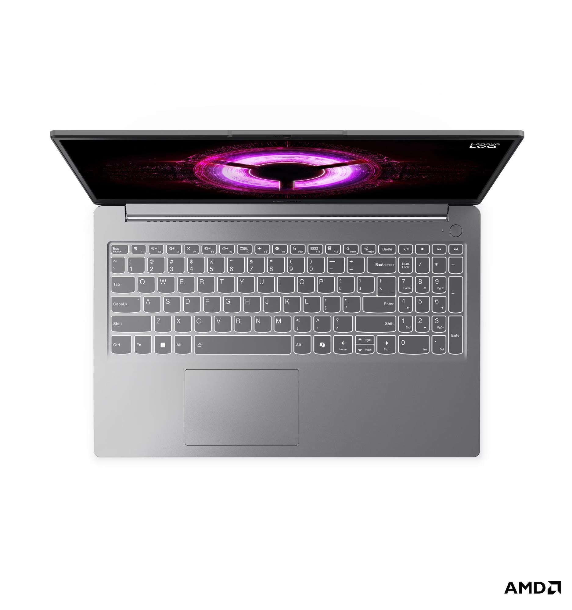 LENOVO LOQ 15ARP10E Laptop 15.6" FHD IPS AMD Ryzen 7 7735HS 4.75GHz 16GB DDR5 512GB SSD 83S0001LLM