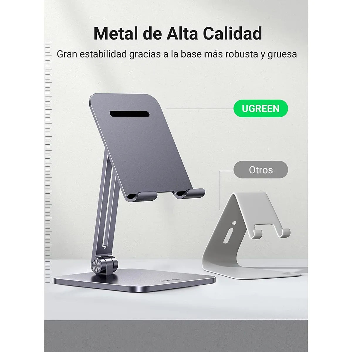 UGREEN LP134 40393  Soporte 12.9" Tablet iPad Smartphone Plegable