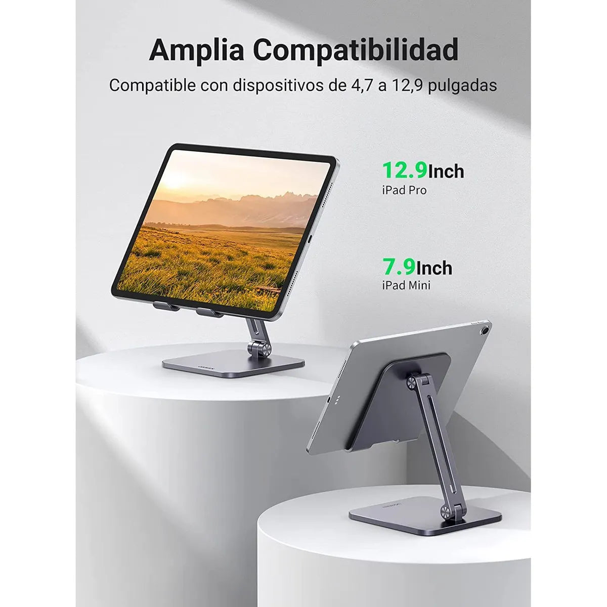 UGREEN LP134 40393  Soporte 12.9" Tablet iPad Smartphone Plegable