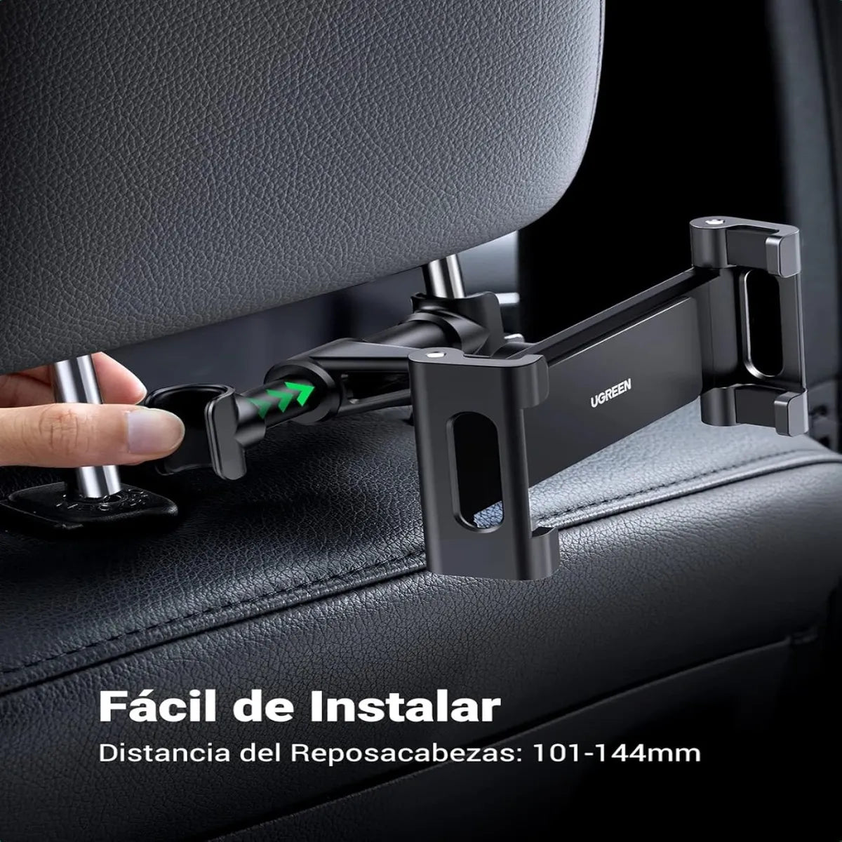UGREEN  LP160 60108 Soporte Ajustable para Tableta en Asiento de Auto