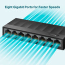 TP-LINK LS1008G 8-port gigabit switch 10/100/1000Mbps