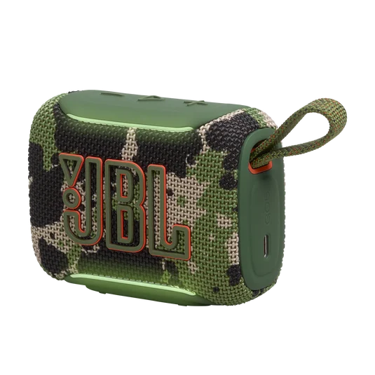 JBL GO 5 Parlante Portátil Bluetooth IP68 10H Camuflaje JBLGO5SQUADAM