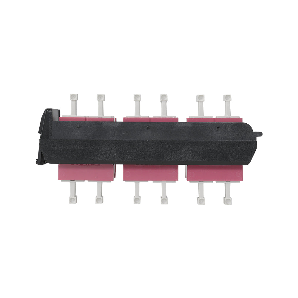 SIEMON LVA12-LCE-BC-A Placa Adaptador FO, LightVerse, 12 Acopladores LC OM4, color Violeta.