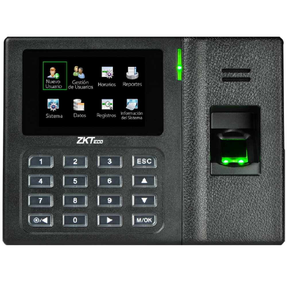 ZKTECO LX14 Reloj Control de Asistencia con Lector de Huella