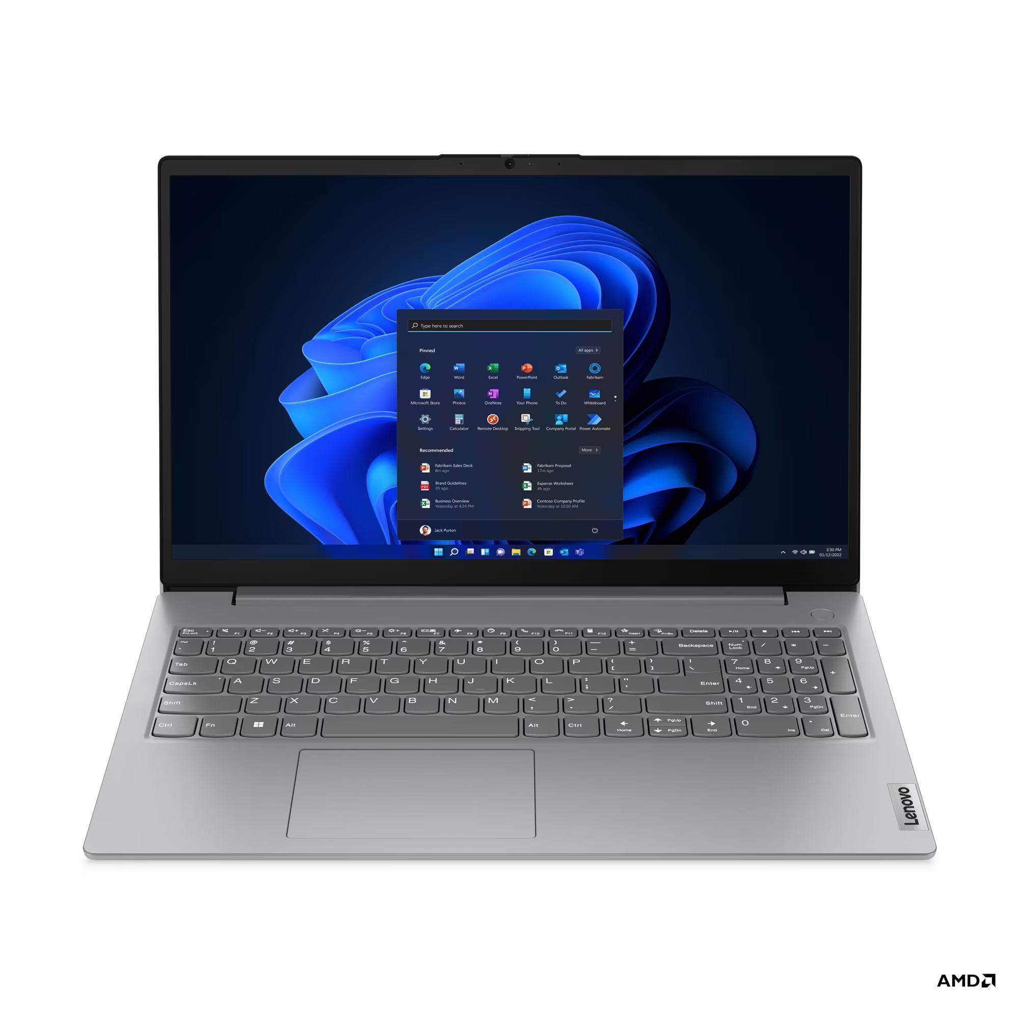 LENOVO V15 G4 AMN Laptop 15.6" FHD TN AMD Athlon Silver 7120U 3.5GHz 8GB DDR5 256GB SSD 82YU00X5LM