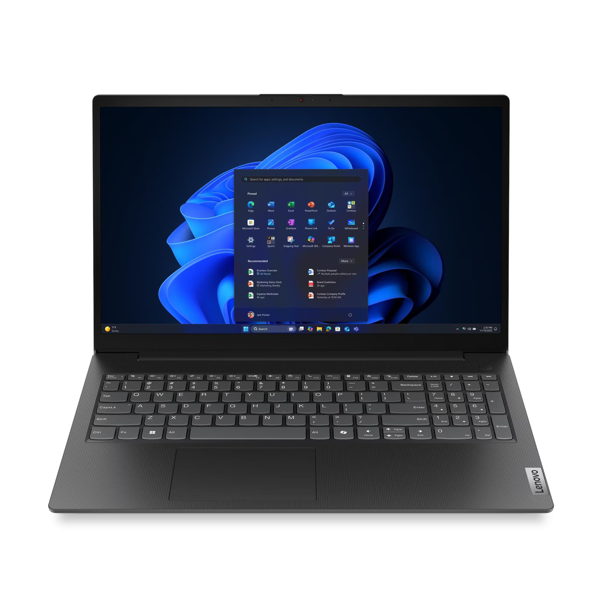 LENOVO V15 G6 ITN Laptop 15.6" FHD TN Intel N100 3.4GHz 8GB DDR5 256GB UFS 83M40016LD