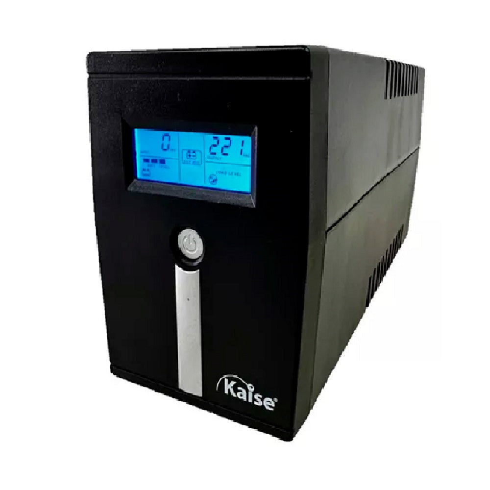 KAISE KUKS-M8-PE UPS Interactivo 800VA 480W con 4 Tomas y Pantalla LCD