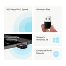 MERCUSYS MA12N Adaptador Nano USB Inalámbrico N300