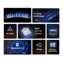 MERCUSYS MA86XE Adaptador PCIe AXE5400 WiFi E6 TriBanda