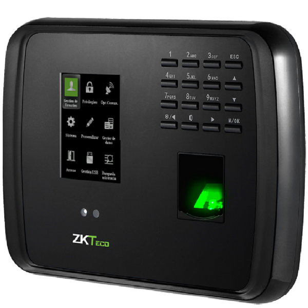 ZKTECO MB460/ID, Control de Asistencia y Acceso Biométrico: Rostro+Huella+Tarjeta 1500 Usuarios RJ45