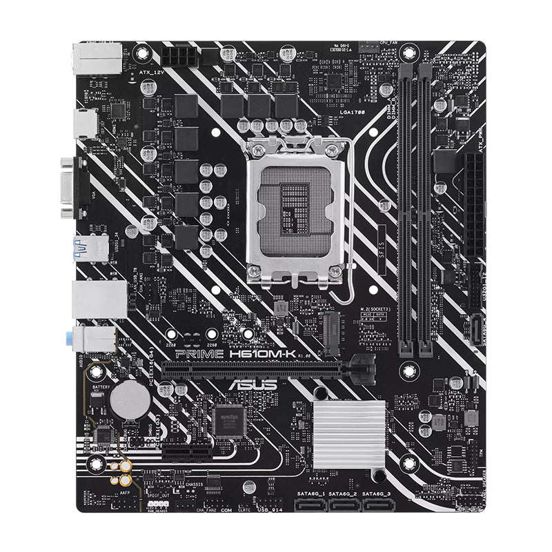 ASUS PRIME H610M-K Placa Madre Intel H610 LGA1700 Micro ATX DDR5