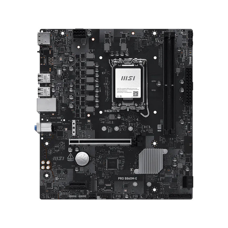 MSI PRO B860M-E Placa Madre Intel B860 LGA1851