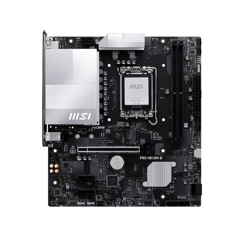 MSI PRO H810M-B Placa Madre Intel H810 LGA1851 mATX