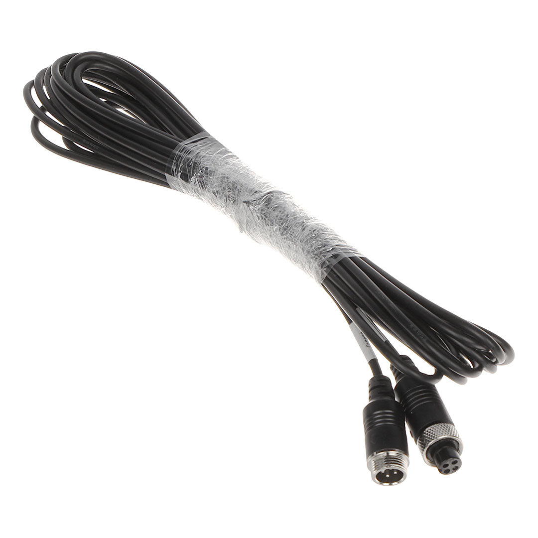 Cable de conexión con conectores macho y hembra de 4 pines para redes y sistemas de seguridad