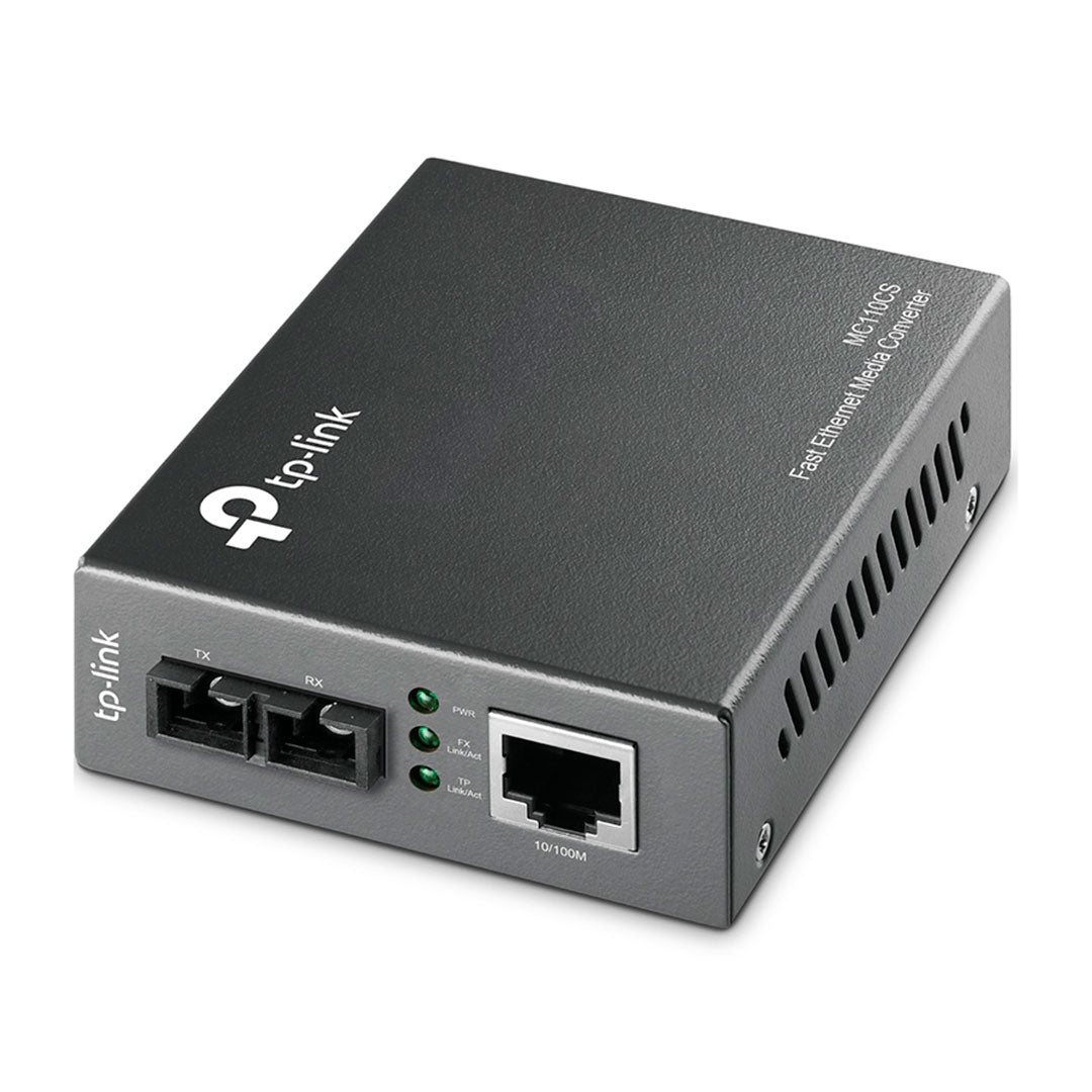 TP-LINK MC110CS Media Converter Monomodo SC 10/100Mbps 20Km