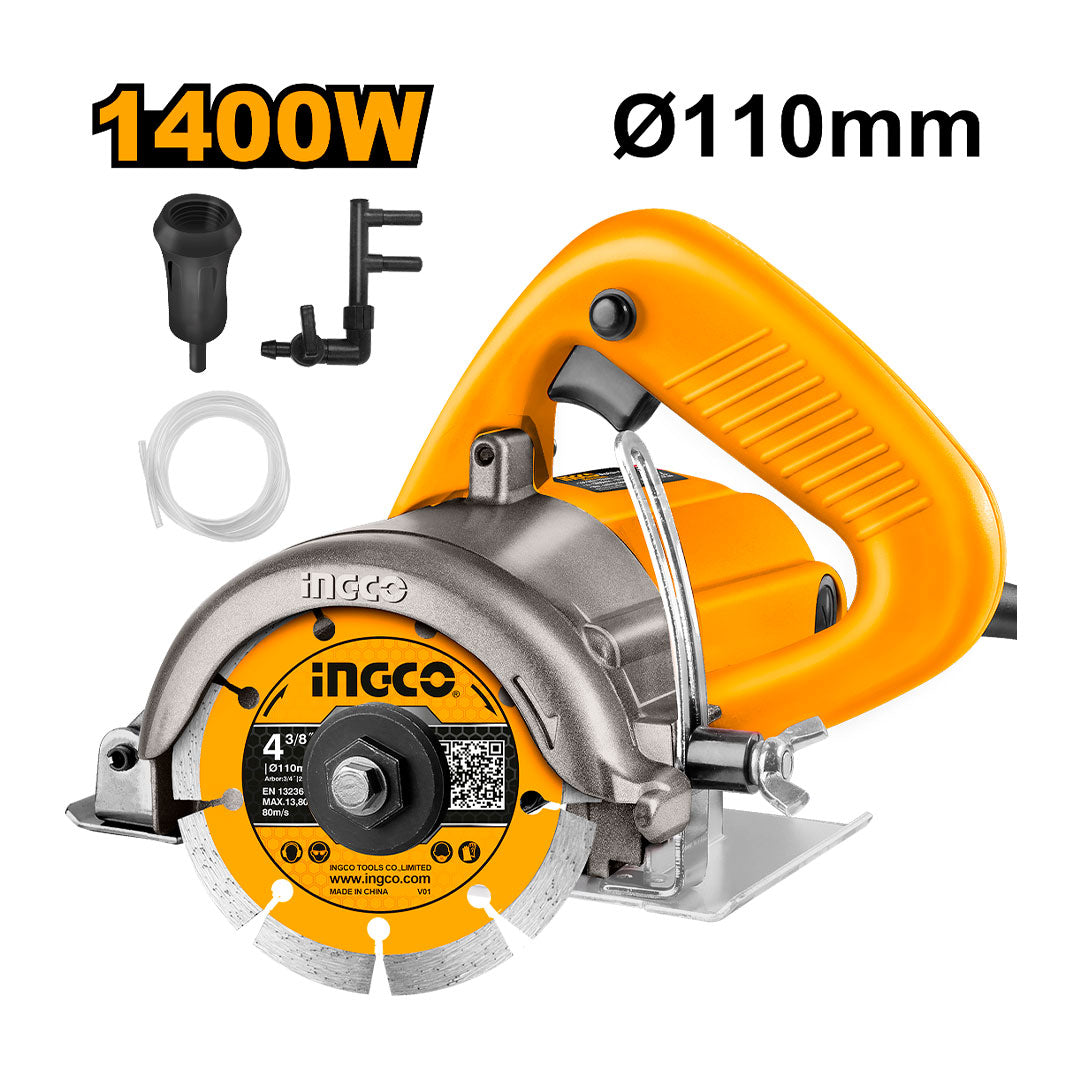 INGCO MC14008 Cortador de mármol 1400w, 13000rpm