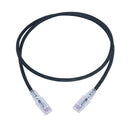 SIEMON MC6-03-01B, Patch Cord,  Cat6 LSZH 0.9m, Color negro